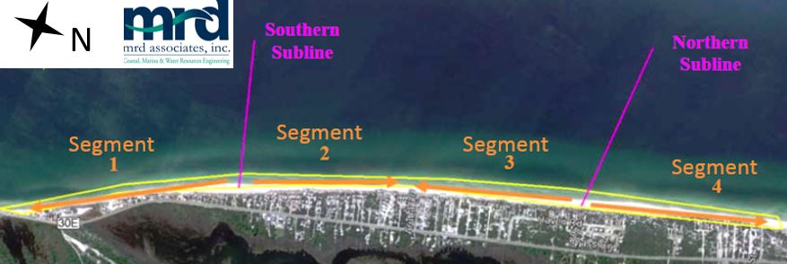 St. Joseph Peninsula Beach Renourishment Proposed Project Phasing | MRD Associates, Inc.